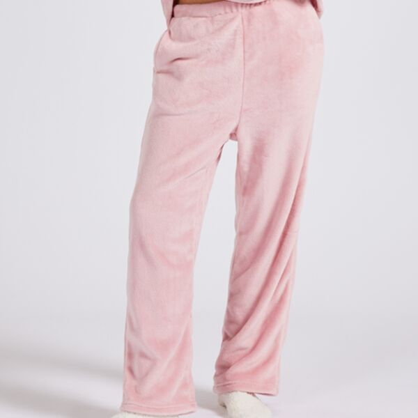 Brand Lab Ladies Plush Fleece Lounge Trousers Thumbnail