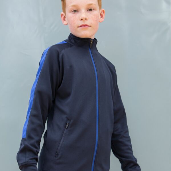 Finden + Hales Kids Knitted Tracksuit Top Thumbnail