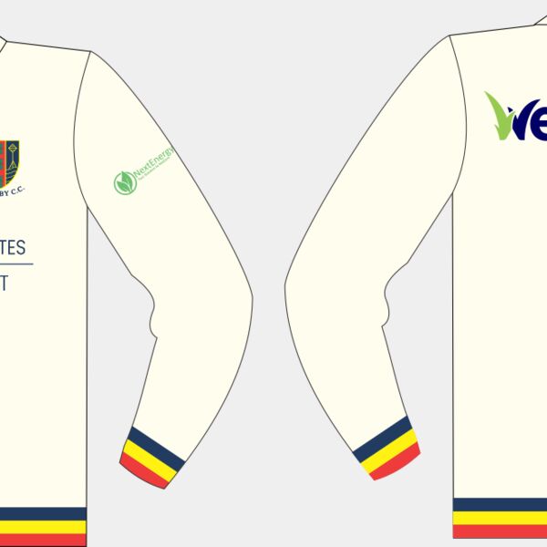 Formby CC - Long Sleeve Playing Shirt White Thumbnail