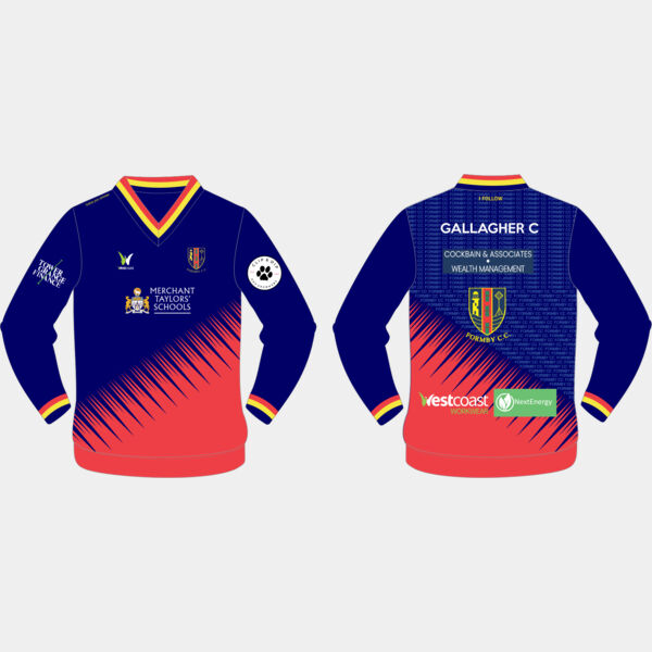 Formby CC - T20 Long Sleeve Playing Jumper Thumbnail